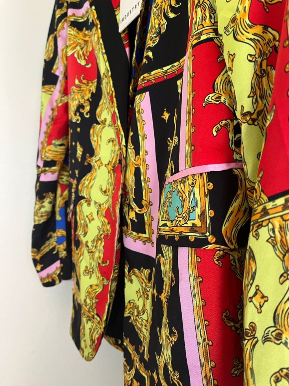 Industry Women's Vibrant Multicolor Blazer - Picture 10 of 14
